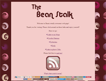 Tablet Screenshot of beanbunny.com